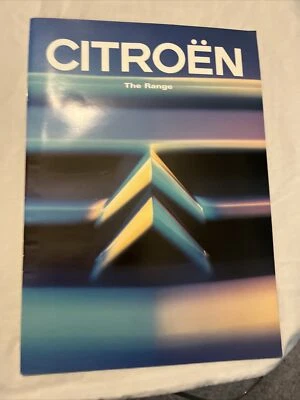 CITROEN RANGE BROCHURE SEPT 96 INCLUDES SAXO ZX XANTIA SYNERGIE XM - Image 1 of 4