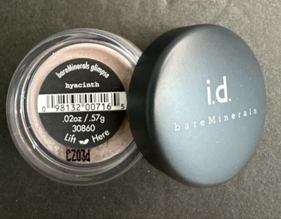Sombra de ojos bareMinerals HYACINTH Glimpse color 0,02 oz/0,56 g sellada Foto 1 de 3