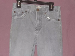 Gray Jeans Denim Boy Size 10 Mossimo Supply co Ripped Knee  - Picture 1 of 12