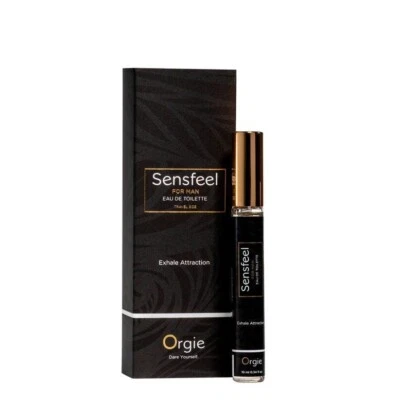 PROFUMO ai Feromoni UOMO Sensfeel For Man Travel Size Pheromome Perfume Regalo - Immagine 1 di 4