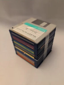 Joblot of 30 X Retro Floppy Disk - 3.5 2DD 720kb Sold as Untested Blanks - Picture 1 of 3