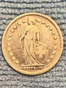Switzerland - 1 Franc 1912 - SILVER - Picture 1 of 2