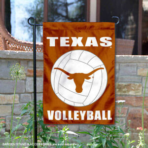 Texas Longhorns Volleyball Garden Flag Yard Banner