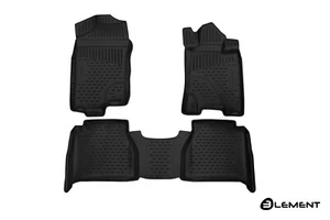 RIGHT HAND DRIVE Floor Mats for Nissan NP300, 2016->, MT&AT, pick-up, 4 pcs. - Picture 1 of 12