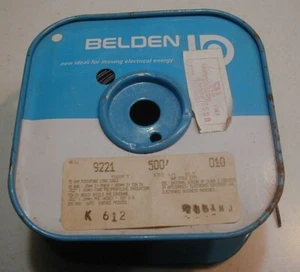 Belden miniature 75 Ohm Coax, type 9221, 10 feet , NOS - Picture 1 of 1