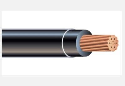 100' 2/0 AWG Copper THHN THWN-2 Building Wire Black 600V - Image 1 of 4