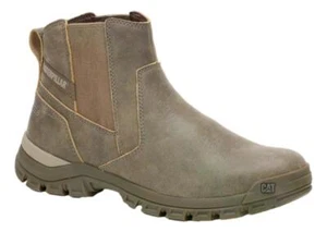 Caterpillar Threshold Chelsea Mens Beige Casual Pull On Ankle Boots - Picture 1 of 7