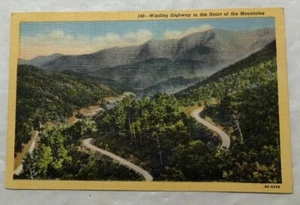 Winding Highway In The Heart Of The Mountains. Postcard (V2) - Picture 1 of 2