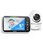 Baby Monitor with Camera and Audio - 5” Display Video Baby Monitor with 29 663