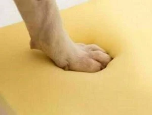 100% Memory Foam Mattress Orthopedic Dog Bed Seat Pad Cut to Size Office Cushion - Picture 1 of 7