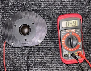 Paradigm 9SE MKII Speaker Silk Dome Tweeter HF-PER-02 - Works Great - - Picture 1 of 3