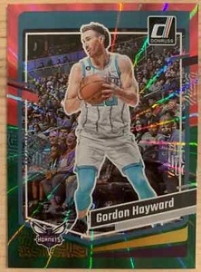 Baloncesto Donruss #34 Gordon Hayward 2023-24/75 holograma láser rojo y verde - Imagen 1 de 1