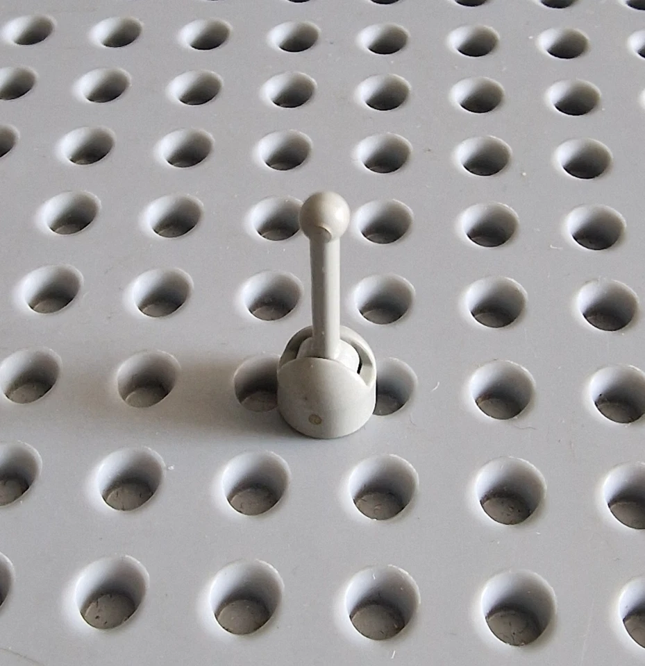 LEGO Classic Space Schalthebel Hebel Antenne alt hellgrau 4592 K098 - Bild 1 von 1