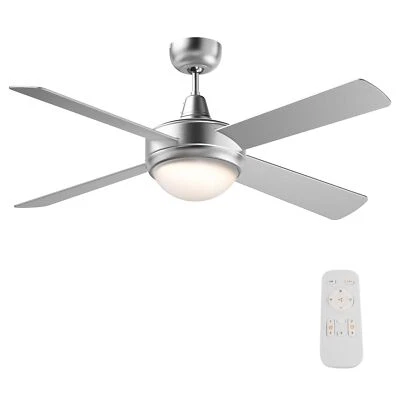 TTWiltec Ventilatore da soffitto con luce Ø 130cm 65W 3 velocità Telecomando Tim - Immagine 1 di 4