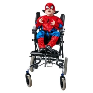 Rubie's Spiderman Adaptive 3-PC Boys Halloween Costume Top, Pants & Mask: L - Picture 1 of 7
