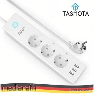 Nous A5T 3-fach AC+USB Smart WiFi Steckdosenleiste Verbrauchsmessung Tasmota - Bild 1 von 6