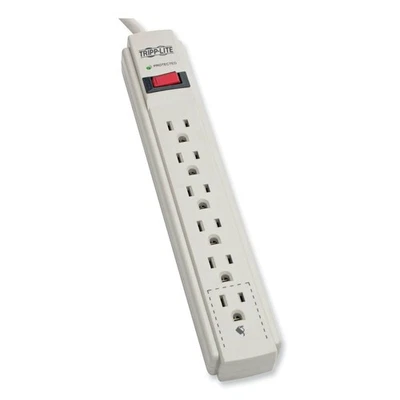 Tripp Lite TLP615 6 Outlets 15 ft. Cord Protect It! Surge Protector - GY New - Image 1 of 4