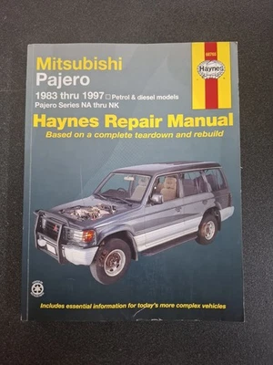 Manuale Officina Mitsubishi Pajero V20 BENZINA-DIESEL 1991-1999  - Immagine 1 di 4