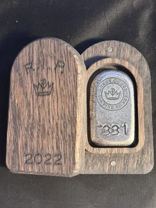 Monarch Metalli Preziosi R.I.P. Versare in bara 2 oz - Foto 1 di 2