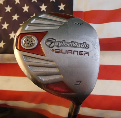 Madera de calle TaylorMade BURNER 3 15* UST Mamiya PROFORCE AXIVcore Senior Flex en muy buena condición Foto 1 de 4