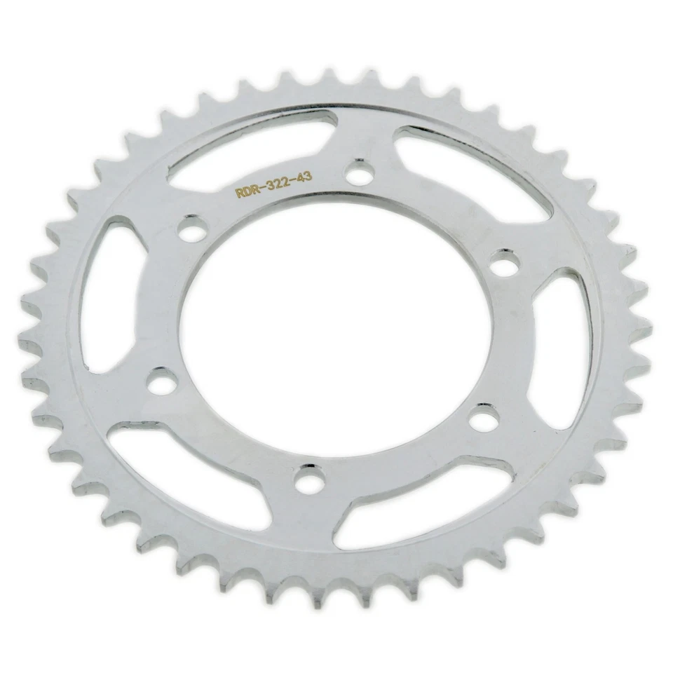 Yamaha FZS-1000 FZ-1 2001 2002 2003 piñón trasero de acero 43 dientes Foto 1 de 1