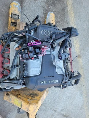 Engine 3.0L VIN G 5th Digit Supercharged Gasoline Fits 12-15 AUDI A6 1688505 Foto 1 de 4