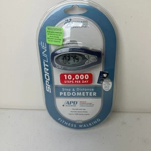 Sportline Walking Advantage 340 Step & Distance Pedometer New Sealed - Picture 1 of 2