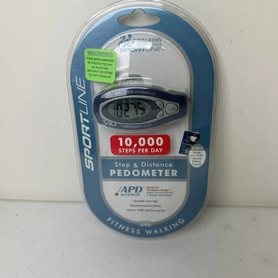 Sportline Walking Advantage 340 Step & Distance Pedometer New Sealed - Image 1 of 2