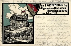 Studentika Ak Bad Frankenhausen, Die Frankenburg des Allgemeinen... - 4963352 - Picture 1 of 2