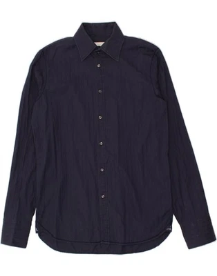 DIESEL Mens Shirt Large Navy Blue Cotton AX14 - Image 1 of 3