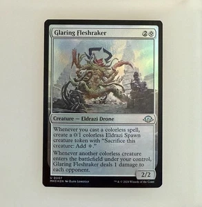 Magic the Gathering: Glaring Fleshraker Modern Horizons 3 Foil NM - Picture 1 of 3