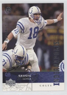 2002-03 Upper Deck UD Superstars Peyton Manning #106 HOF - Image 1 of 2