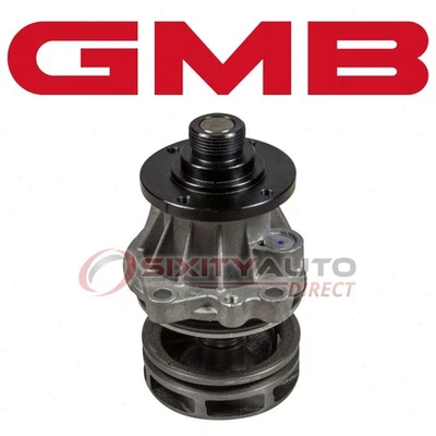 GMB Water Pump for 2001-2006 BMW 325Ci 2.5L L6 - Coolant Antifreeze Engine fc Foto 1 de 4