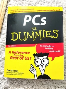 Softcover PCs For Dummies Quick Reference by Dan Gookin 7th Edition For Windows - Foto 1 di 7