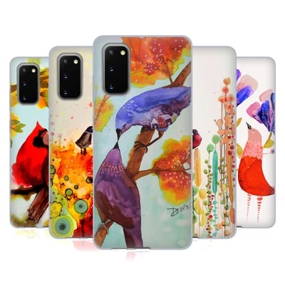 OFFICIAL SYLVIE DEMERS BIRDS 3 SOFT GEL CASE FOR SAMSUNG PHONES 1 - Image 1 of 4