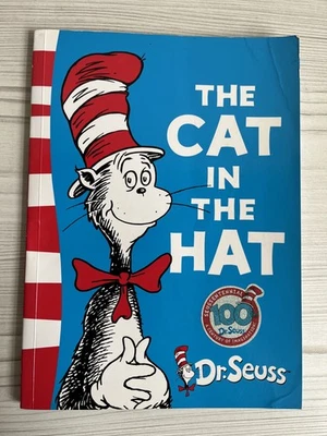 Dr Seuss The Cat in the Hat Paperback Book Random House 1957 Renewed 1985 - Image 1 of 4