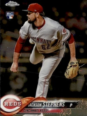 2018 Topps Chrome - Jackson Stephens #110 (RC) - Image 1 of 2