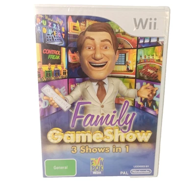 Nintendo Wii Family Game Show  Video Interactive Fun Media Region PAL Brand New - Image 1 of 4