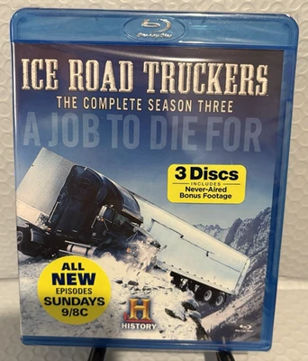 Ice Road Truckers: The Complete Season Three (Blu-ray) New! Hugh Rowland, Alex - Image 1 of 2