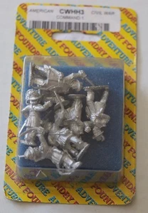 Wargames Foundry Miniatures ACW American Command 1 Civil War (CWHH3) - Imagen 1 de 1