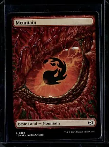 Mountain - 290 - Foil - TDM - NM - MTG Magic the Gathering - Picture 1 of 1