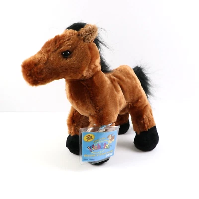 Webkinz GANZ Brown Arabian Horse Plush Stuffed Animal Toy Horses Pony Kids Toys - Image 1 of 4