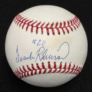 FRANK ROBINSON Signed #20-Official MLB Baseball-HOF-ORIOLES-REDS-JSA - Picture 1 of 9
