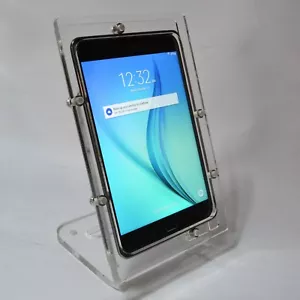 Samsung Galaxy 8" Tablet Security Desktop Stand for POS Kiosk Show Store Display - Picture 1 of 15