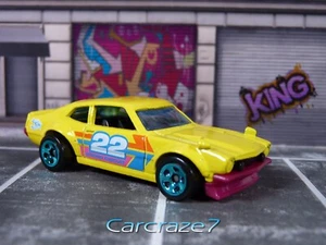 2022 Hot Wheels Easter Spring Yellow Custom Ford Maverick Loose 1:64 D3 - Picture 1 of 3