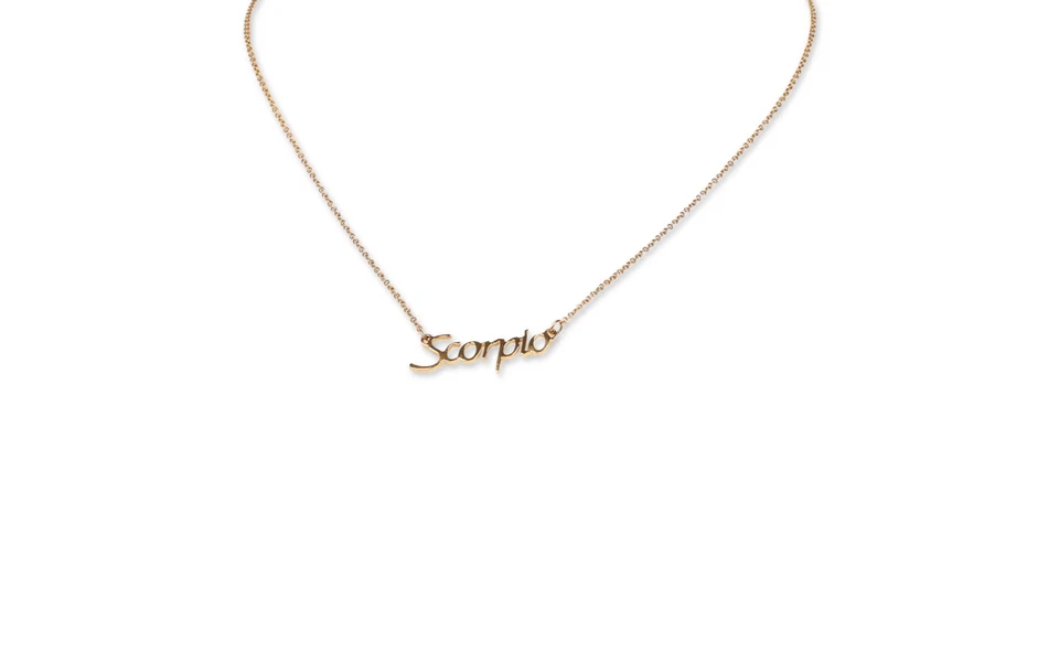 Collar para mujer Rebecca Minkoff 302071 oro zodiaco Escorpio Foto 1 de 1