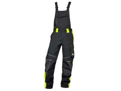 ARDON SAFETY Latzhose ARDON®NEON H6402 Arbeitshose, Arbeitslatzhose schwarz-gelb Hose PRIME