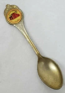 VINTAGE "Old Sturbridge Village - MA." Silberfarbener Souvenir Sammellöffel - Bild 1 von 10