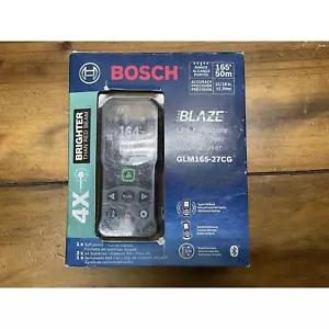 Bosch Blaze GLM165-27CG Green-Beam 165 Ft. Laser Measure - Black BRAND NEW - Picture 1 of 4