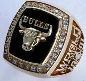 Michael Jordan 1991 Championship Ring Chicago Bulls NBA - Picture 1 of 2